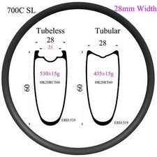 Cerchio carbonio bici strada