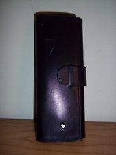 Montblanc astuccio, porta penna da viaggio in pelle