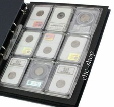 1 FOGLIO TRASPARENTE SLAB PER 9 SLABS PER L'ALBUM RACCOGLITORE COMPACT A4