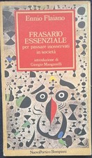 Flaiano Ennio FRASARIO ESSENZIALE per passare inosservati in società 1986