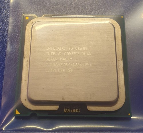 Cpu intel core quad - core, q6600