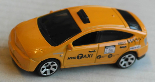 Matchbox toyota prius giallo - matchbox,