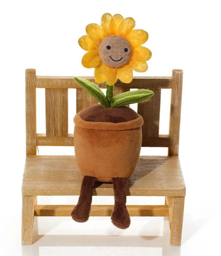 Scaffale peluche girasole