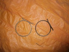 FIAT 500 D F L R 126 COPPIA FASCETTE TUBO COLLETTORE PRESA ARIA MOTORE ABITACOLO