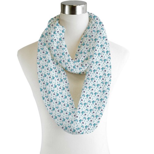 Blu acquarello farfalle - blu,