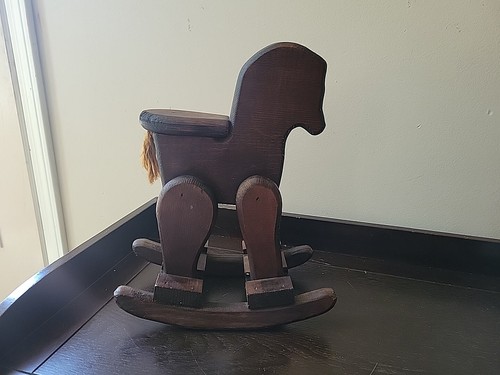 Cavallo dondolo vintage in - cavallo,