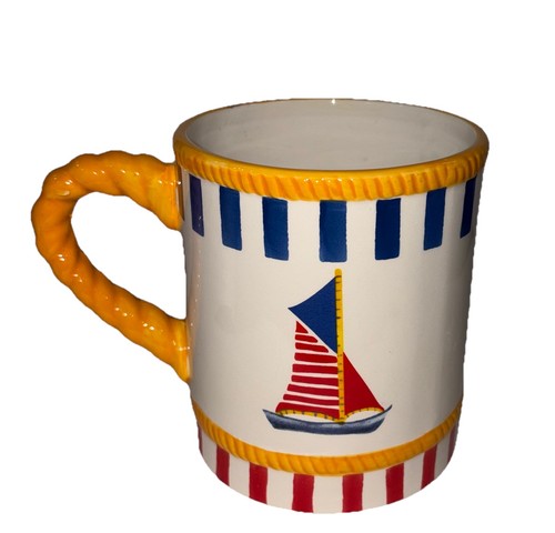 Tazza caffè barca vela - caffè, a