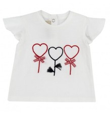 Maglietta Chicco bimba bianca