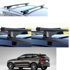 BARRE PORTATUTTO ACCIAIO VOLVO XC60 ANNO 2008 CON RAILS CHIUSI MADE IN ITALY