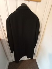 Soprabito uomo lana nero