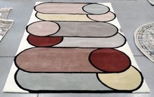 IVORY / MULTI 5' X 8' Stained