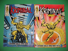 🔴 KRIMINAL n° 1 e 2 RITORNO DALLA ZONA BUIA  Serie Completa (MBP  2005) OTTIMI