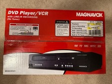 MAGNAVOX DV220MW9 COMBO LETTORE DVD/VHS RECORDER PLAYER VCR - Nuovo