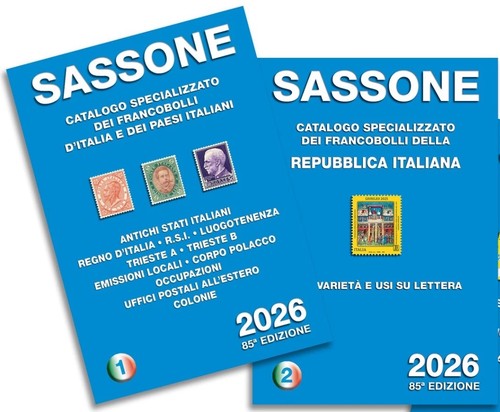 Catalogo francobolli sassone - francobolli,
