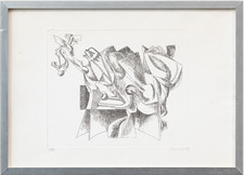 VITTORIO BASAGLIA Acquaforte