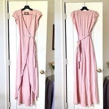 Maxi abito avvolgente