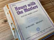 Lotto di 21 spartiti musicali