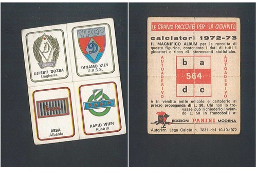 Figurina calciatori panini - calciatori,