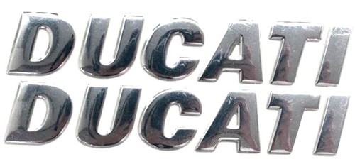 Adesivi scritte per ducati - 3d,