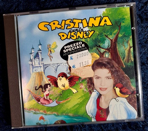 Cristina canta disney 1994 - canta,