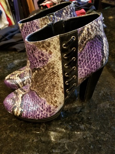 Stivaletto just cavalli viola - stivaletto,