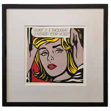 Roy Lichtenstein Vicki I