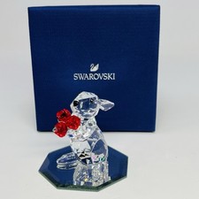 Statuina coniglio in cristallo