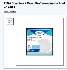 NEW! TENA COMPLETE +CARE ULTRA
