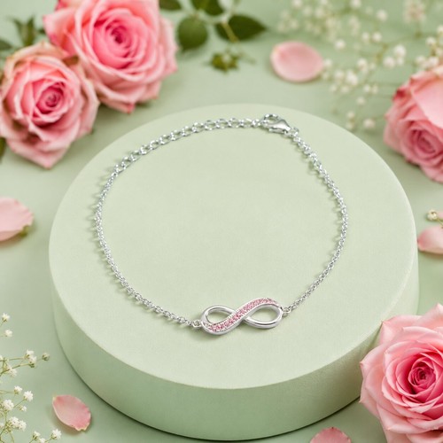 Bracciale infinity regolabile - bracciale,