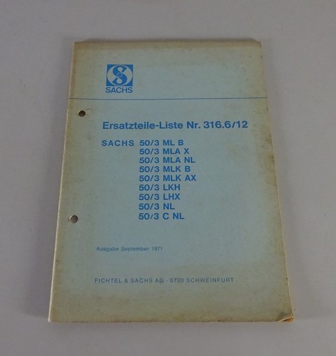 Catalogo parti sachs motore - catalogo,