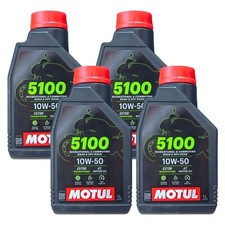 Olio Motore Moto Motul 5100 15W50 15W 50 15W-50 4T MA2 4 litri lt Semisintetico
