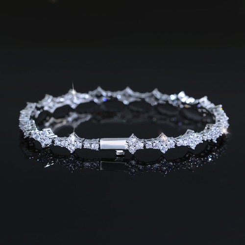 Bracciale tennis donna - donna, argento