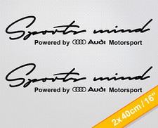 Adesivo Audi Sport Sports Mind