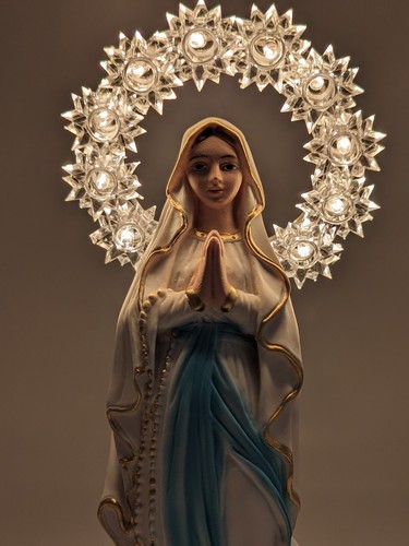 Statua madonna lourdes - lourdes, cm
