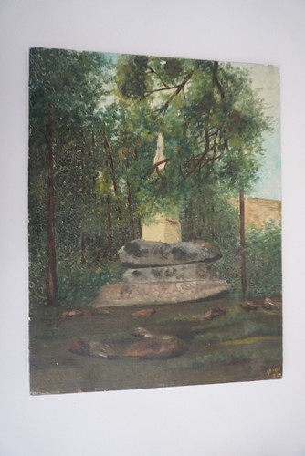 Dipinto olio tela - su,