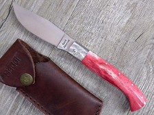 KNIFE COLTELLO 20,5 CM SARDEGNA SARDO ARBURESA ARBUS MANICO IN OSSO colorato