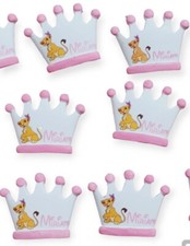 bomboniera nascita Bimba Corona Calamita Minnie Nala Minu Gattina Aristogatti 