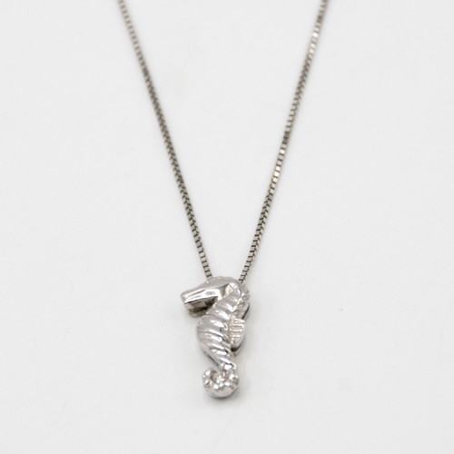 Collana oro bianco con - kt,