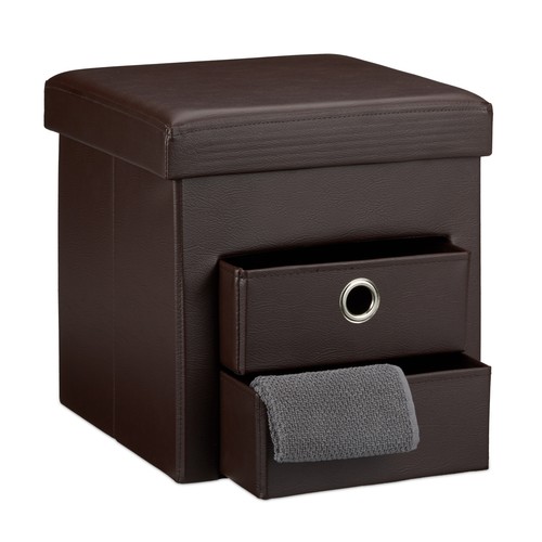 Pouf pieghevole sgabello - pouf,