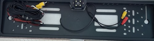 Porta targa con telecamera - targa,