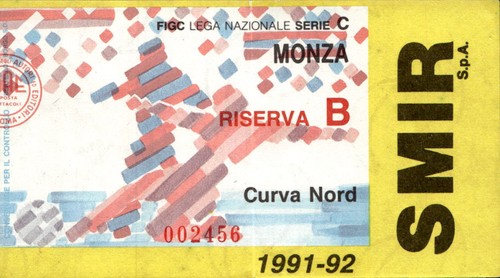 Biglietto stadio monza - biglietto,