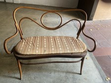 Divanetto thonet in legno - divanetto,