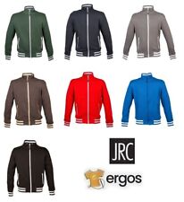 JRC Felpa ARIZONA MAN in Cotone Collo a Lupetto Zip Intera Sport Lavoro Uomo