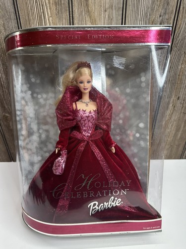 Barbie mattel 2002 holiday - barbie,