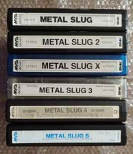 SNK Neo Geo MVS - Metal Slug ORIGINAL COMPLETE COLLECTION 1/2/X/3/4/5 MS2TURBO