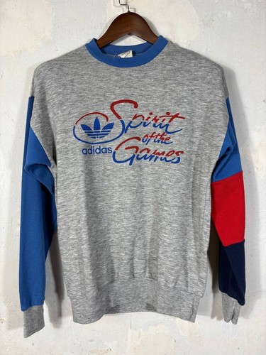 Felpa girocollo vintage adidas - felpa,