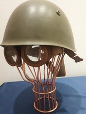 Elmetto Militare Italiano + Occhiali Carrista + Testa Manichino