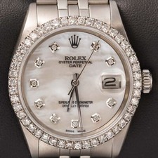 Rolex datejust 1501 - 1501, diamante