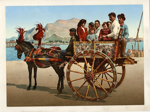 Carro siciliano vintage - p.z.,