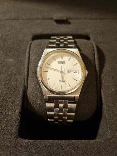 Orologio seiko sq100 analogico - orologio,